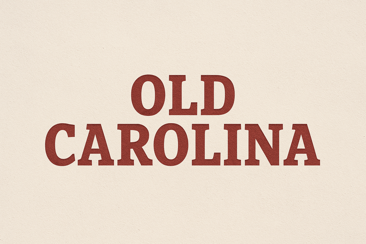 old-carolina